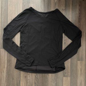 Lululemon High-Neck Running and Training Long-Sleeve Shirt